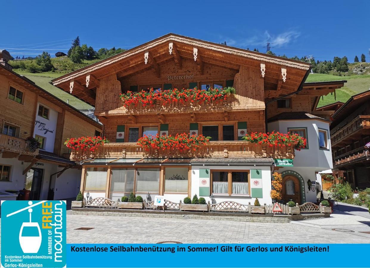 Hotel Petererhof Gerlos Exterior foto